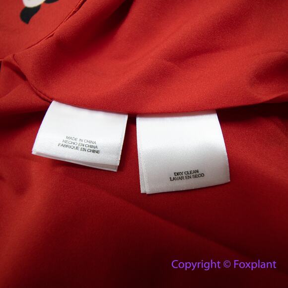 New! Anne Klein Plus Size‎ Chatterly Rose Printed Fit Flare Dress Red, 18W